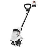 LIGO 20V Cordless Tiller - Efficient Cordless Rotavator with 2 Batteries for Long-Time Work, Adaptable to All Soil Conditions, 19cm Working Width & 15cm Depth for Small Garden