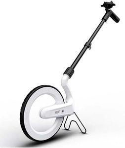 CARTA: Digital Mapping Wheel; Electronic Distance Measuring and Estimating; Feet, Inches, Yards, Meters, WITH Spray Paint Attachment