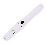 Luxus Pain-free Adjustable Lancing Device with Internal Vibration Control System (White)