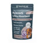 Bio Pique Peezorb Ultra Absorbent Pet Mess Cleaner Powder with Rapid Absorption Technology and Odour Neutraliser for Pet Urine and Floor Cleaning Unscented Pack of 1