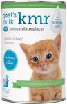 Pet-Ag Goat’s Milk KMR Kitten Milk Replacer Liquid - 11 oz - Liquid Kitten Formula with Vitamins, Minerals & Trace Nutrients for Kittens Newborn to Six Weeks Old - Easy to Digest