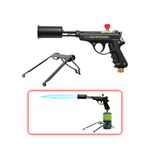 GrillBlazer SU-VGun Basic Professional Handheld Propane Torch Gun Charcoal Grill Starter for Camping and Outdoor Cooking and Grilling