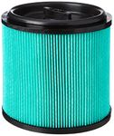 Vacmaster 951316 Official Universal HEPA H13 Cartridge Filter for 15-60L Wet & Dry Vacuum Cleaners and Dust Extractors, Green - Dry Use Only