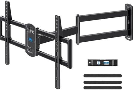 Mounting Dream Corner TV Wall Mount Long Arm Swivel for 37-55-65-75 Inch TV