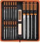 REXBETI 25Pcs Metal File Set, Premi
