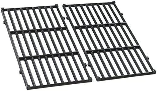 17.5 Inch 7637 Cooking Grates for Weber Spirit & Spirit II 200 Series Spirit E210 Spirit E220 Spirit S210 S220 with Front Control, Cast Iron Grates Replacement Parts for Weber Spirit 2 Burner E-210