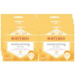 Burt's Bees 100% Natural Moisturizing Lip Mask, Single Use Conditioning Lip Care, 6 Count