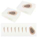 40pcs Adhesive Eye Patches Disposable Eye Pad for Kids and Adults Light Blocking Bandages with Lazy Amblyopia Eyes(Skin Color)