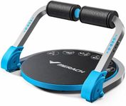 MERACH Ab Machine for Stomach Workout, Ab Crunch Machine with 3 Adjustable Resistance and Automatic Rebound, Sit Up Machine with 330 LBS Weight Capacity, Ab Workout Equipment for Home Exercise (Blue)