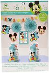 Amscan International 241833, Mickey Fun One Decorations Room Kit, One Size