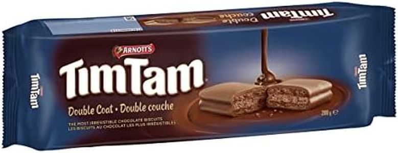 Tim Tam Double Coat Chocolate Cookies - Double Chocolate Covered Biscuits - 200g