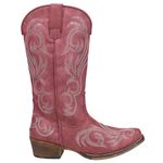 ROPER Women's Riley Western Boot, Red, 6 UK