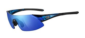 TIFOSI Unisex Adult Podium XC Crystal Clarion Blue Lens Sunglasses - Blue, One Size