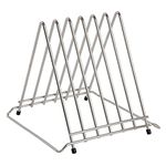 Hygiplas Chopping Board Rack with Six Slot Made of Stainless Steel