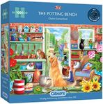 Gibsons The Potting Bench Illustrated by Claire Comerford - Puzzle - 1000 Piece Puzzle for Teens and Adults