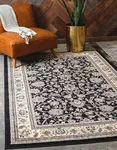 Unique Loom Sialk Hill Collection Area Rug