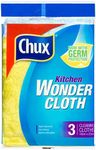 Chux Kitchen Wonder Cloth, Super Absorbent, Strong, and Machine Washable, 3 Count