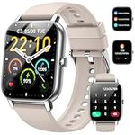 Smart Watch Answer/Make Calls, 1.85" Smart Watches for Women and Men, Fitness Watch SpO2/Heart Rate/Sleep Monitor, 112 Sport Modes, Calorie/Step Counter, IP7 Waterproof Fitness Tracker for Android iOS