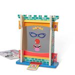 Melissa & Doug Fun at The Fair! Wooden Double-Sided Funhouse Mirror