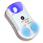 Ultrasonic Pest Repeller Rodent Repellent - Electronic Plug In Control for Rats Mouse Mice Insects Spiders Bugs Cockroaches Advanced 2018 Device Safe for Humans & Pets Chemical Free for Home Business