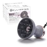 Bellissima Imetec Diffon Ceramic & Argan Oil Difusor de Aire Caliente para Cabello Rizado, Tecnología Cerámica y Aceite de Argán, 2 Niveles de Aire/Temperatura, Secado Suave, 700 W, Color Gris