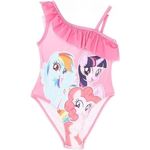 Disney fille Maillot de bain sur cintre Pony rose,6 ans