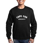 CafePress Cape Cod Sweatshirt (Dark) Classic Crew Neck Sweatshirt Black