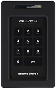 Glyph SecureDrive+ 2TB Professional Encrypted Rugged Mobile Hard Drive with Keypad