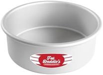 Fat Daddio’s ProSeries Solid Bottom Round Cake Pan, 8 Inch Diameter x 3 Inch Deep