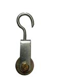 Climbing Pulley | Mount Hood pulley | Trekking Pulley | Jhanda Pulley | Metal Roller Pulley with Hook for Lifting Rope, Gym, Exercise, Pull up bar, Climbing, Hanging