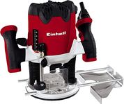 Einhell 4350490 TE-RO 1255 E Power Router | 1200W Wood Router Trimmer, Precise Variable Milling Depth Plunge Router | Electric 1/4 Inch Handheld Router Tool For Woodworking