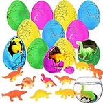 12Pcs Hatching Growing Dinosaur Egg