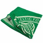 Premier Life Celtic FC TOWEL PULSE - 55in x 28in - Football Gift, Green, L