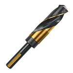 wesleydrill 1" Reduced-Shank Drill Bit 1/2 Inch Shank Fit for Home DIY and General Building/Engineering/Woodworking