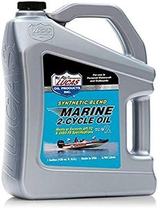 Lucas Oil 10861 Synthetic Blend TC-W3 2-Cycle Marine Oil - 1 Gallon