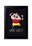 Blue Nexus Funny Shinchan Kids Room Posters Wall Poster with Wall Frame Wall Stickers Room Art Poster Painting|(Get 25% Off on Buying More Than 1 Any Products:Check Offer Section)_BNWPK99