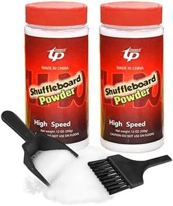 TORPSPORTS Shuffleboard Powder Wax Shuffleboard Sand Wax/Dustpan/Mini Broom Sets