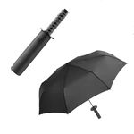 GMYQ katana umbrella Shape Umbrella Designed with Comfortable Samurai Sword Handle (Black)