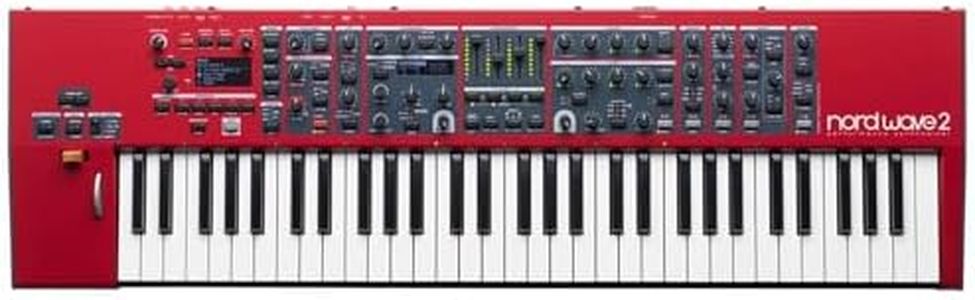 Nord USA, 61-Key Wave 2 4-Part Performance Synthesizer, with Virtual Analog Synthesis, Samples, FM and Wavetable