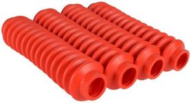 4 Shock Boots Red Fits Most Shocks for Jeep Universal Off Road Vehicles