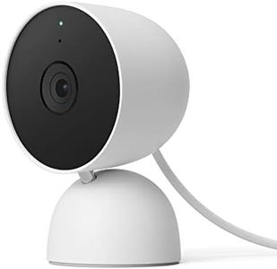 Google Nest Cam with Wired Home Security Camera - White, 5.69 x 6.4 x 9.84 cm, 393 Grams