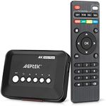 4K Media Player, AGPTEK HDMI 4K Digital Media Player with HDMI YPbPr Ports USB 2.0 HD SD MMC RMVB AVI MP3 Mpeg Divx MKV Black