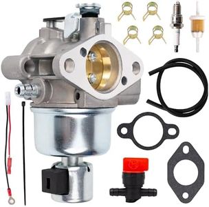 BlueStars L110 CV15S Carburetor Kit - For John Deere L110 LT160 LT155 Lawn Mower with 15hp 17.5hp Kohler CV15 CV460 SV600 CV16S SV540 SV530 SV590 Husqvarna YTH21K46 YTH20K46 LTH130 YTA1842 YTH20F42T