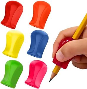The Pencil Grip Neon, Universal Ergonomic Training Gripper for Righties and Lefties, 6 Count Assorted Colors (TPG-11306)