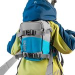 Sklon Ski and Snowboard Harness Trainer Backpack for Kids - Teach Your Child The Fundamentals of Skiing and Snowboarding (Blue Frost)