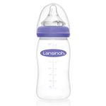 Lansinoh Wide-Necked Baby Bottle with NaturalWave Teat