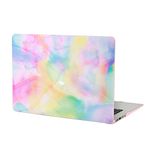 Velvet Caviar MacBook Pro 13 inch Case Pastel Hippie Tie Dye - Fits Models A2289, A2251 & A2338 - Cute Protective Hard Cases with Keyboard Cover - Rainbow Watercolor Trippy Colorful