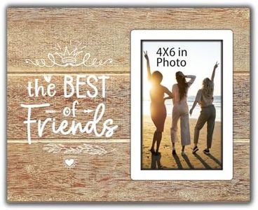 Best Friends Forever Picture Frame, Birthday Gifts for Best Friend Bestie BFF Graduation Gifts Going Away Gifts for Best Friends Picture Frame Gifts for Birthday Christma Photo Frame wall table decor