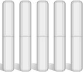 stonylab Magnetic Stir Bar, 5-Pack 50 mm PTFE-Coated Stir Bar Set Magnetic Stirring Bars White Stir Mixer for Stirrers Laboratory Stir Plate Bar, 5 PK