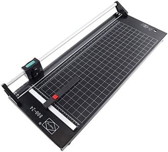 US Stock - 24 Inch Manual Precision Rotary Paper Trimmer, Sharp Photo Paper Cutter, Rotary Paper Cutter Trimmer